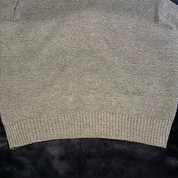 Aldo Contini Italia Zip Up Sweater, Brown w/pattern, Size Large - Picture 6 of 16